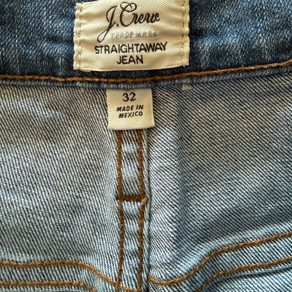 J. Crew Relaxed Straightaway Blue Jeans - Picture 7 of 7